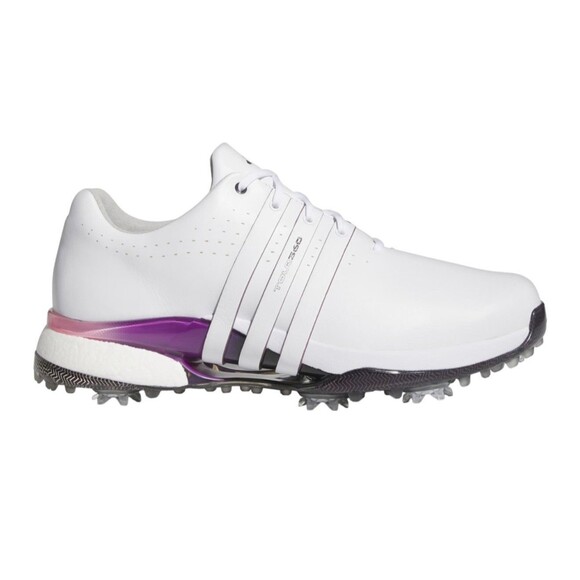 New Men’s Adidas Tour360 24 Golf White Shadow Fig IE3366 Size 13 main image 4